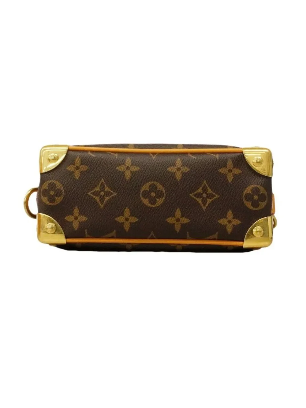 Louis Vuitton Shoulder Bag Monogram Archive Mini Soft Trunk Brown